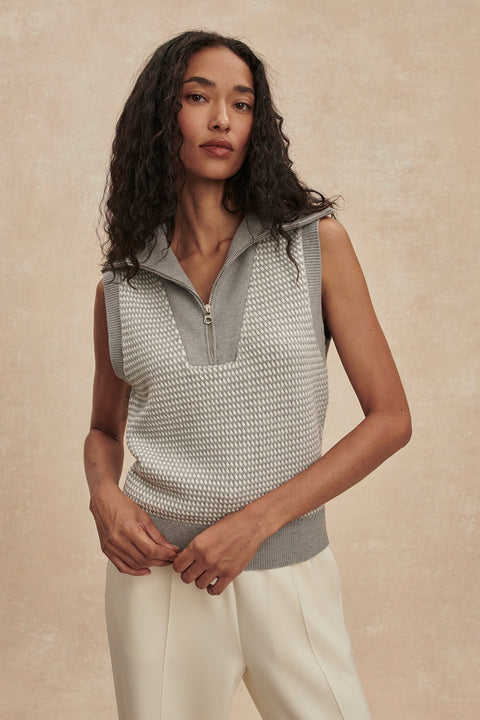Peterson Half Zip Knit