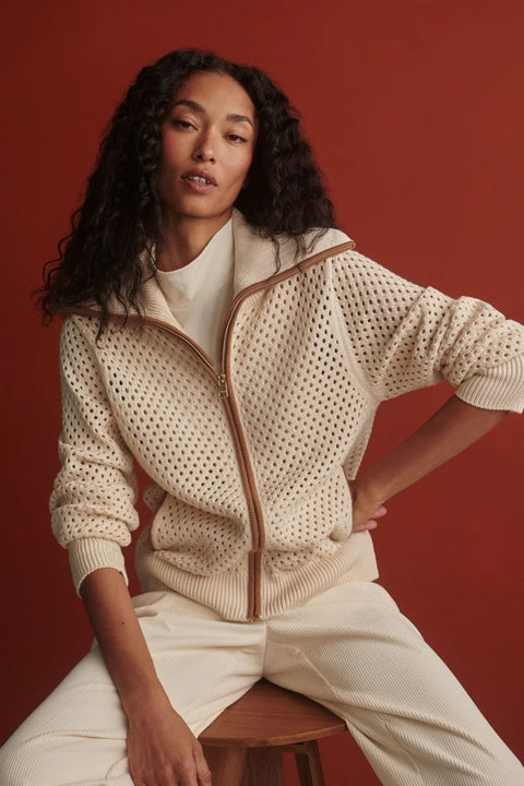 Paula Zip Through Knit Jacket
