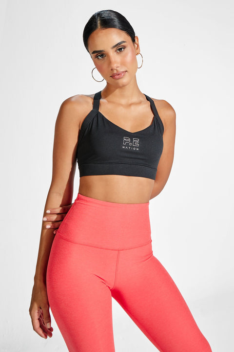 Recharge Sports Bra in Recycled Polyester