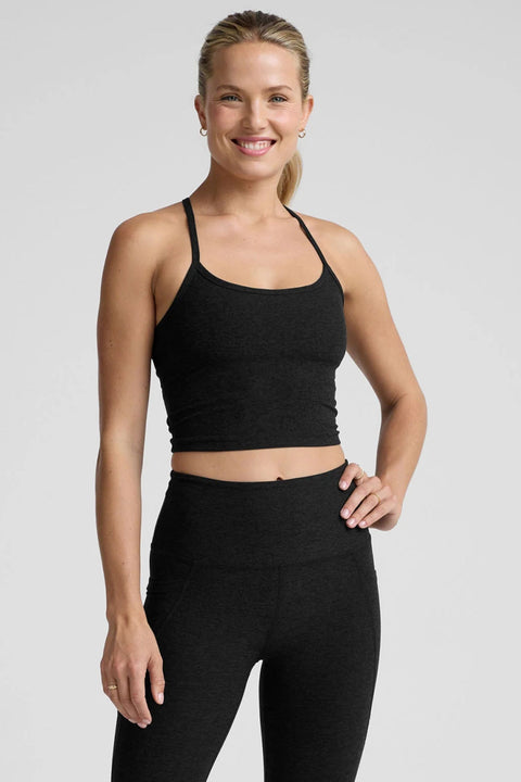 Spacedye Slim Racerback Cropped Tank
