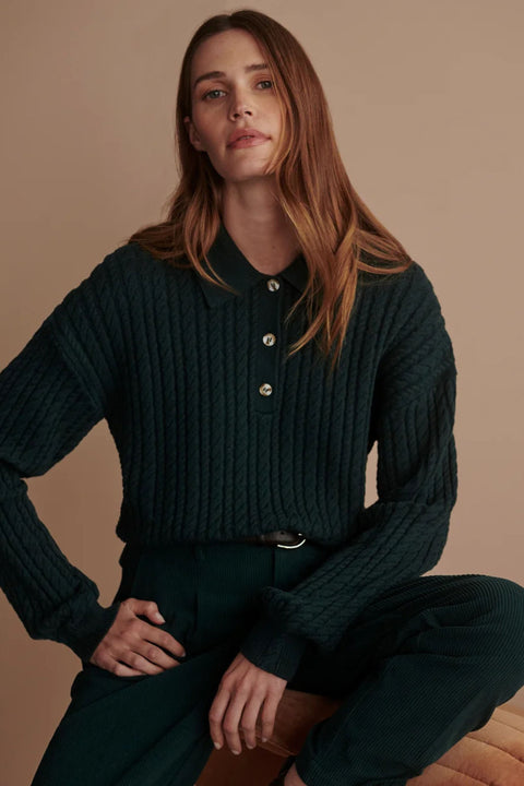 Dottie Polo Knit Sweater