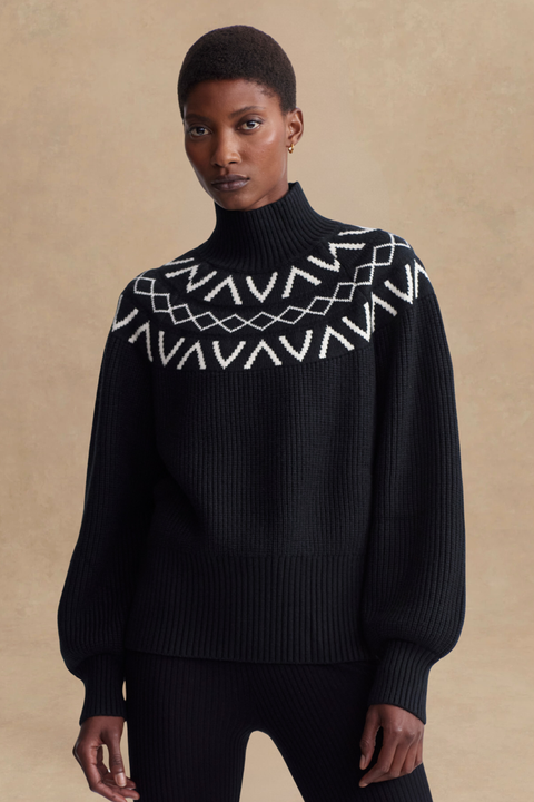 Marcie Fairisle Yoke Knit
