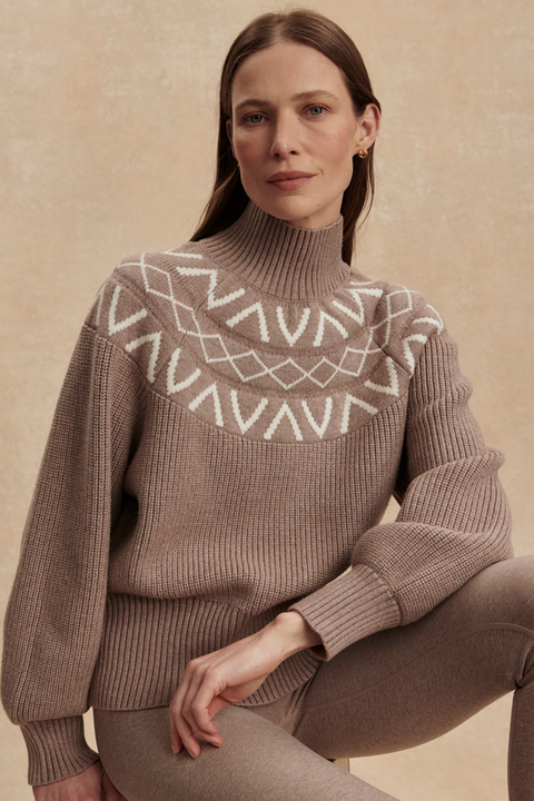 Marcie Fairisle Yoke Knit