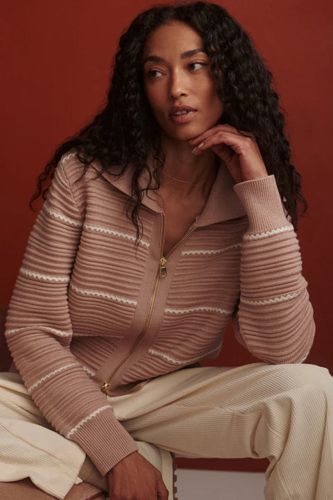 Melwen Zip Through Knit Jacket