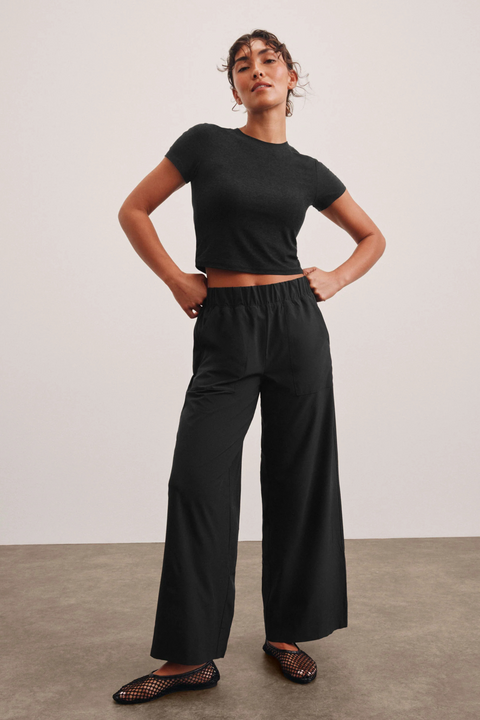 Easy Wide Leg Pant