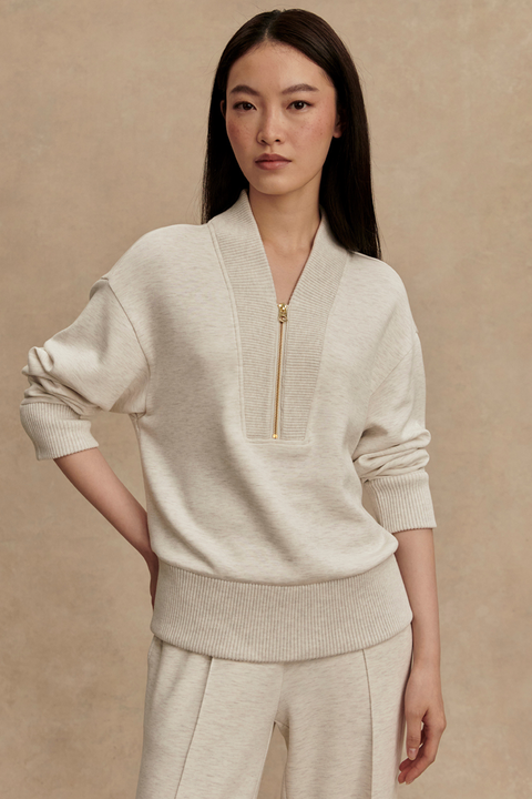 Sally Half Zip Sweat