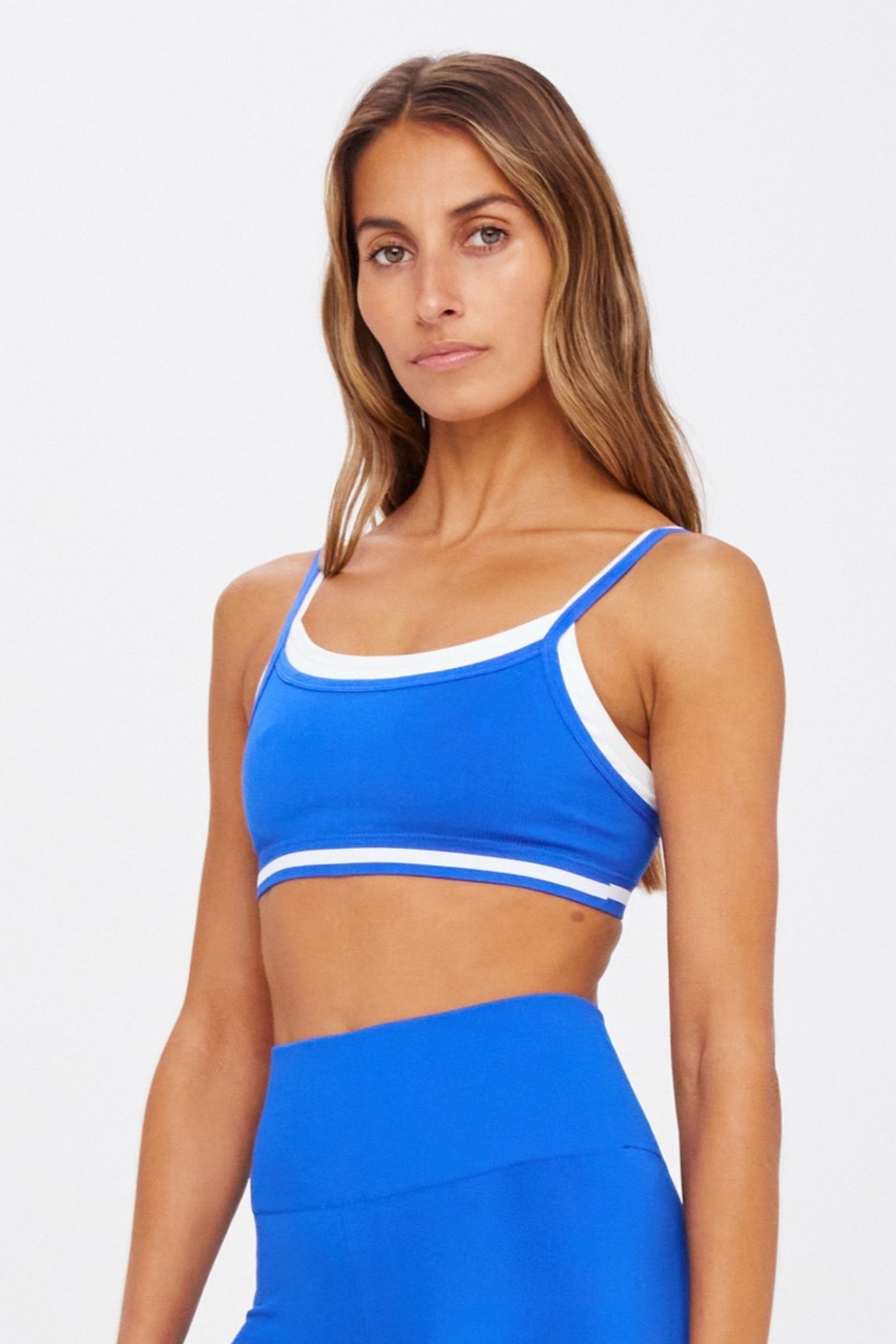 TASADA V-Neck Sports Bras for Women - Wirefree Padded Yoga Bra Running  Workout Aesthetic Crop Tank Tops, Blue, XXL price in UAE,  UAE