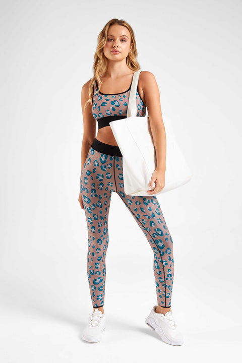 Berry Cheeta Legging