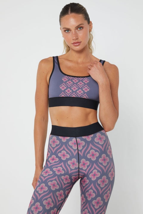 Fragrant Spring Scoop Neck Bra