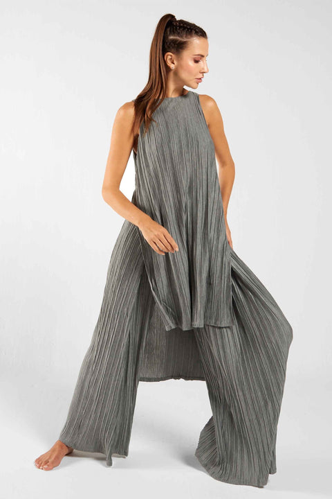 Haven High  Slit Dress