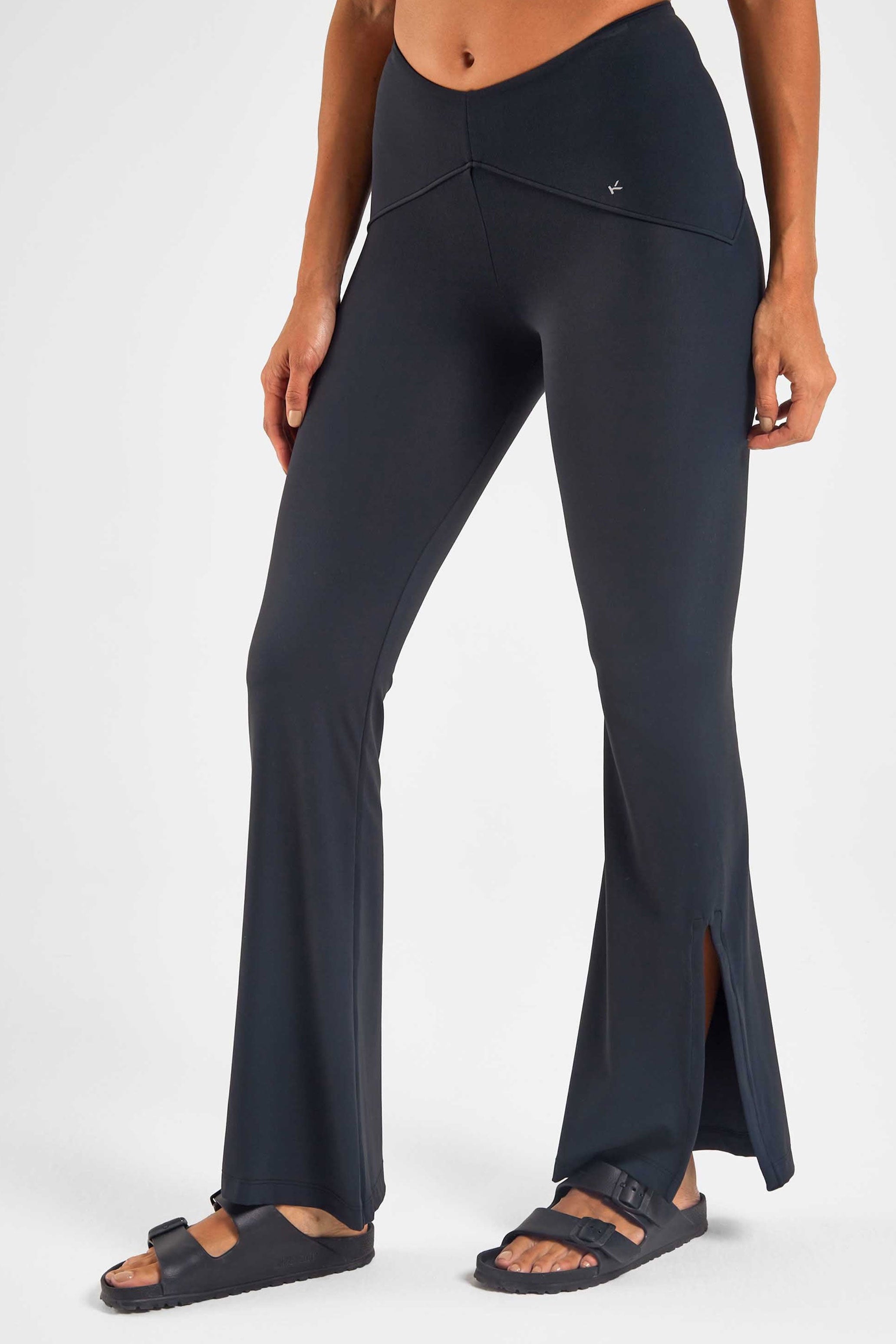 V VOCNI Women's Pants Stretch Slim Fit Pull On Style Dress Pants, Black, L  price in UAE,  UAE