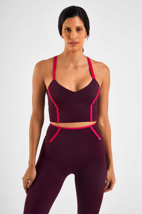 Leap Piped Longline Top