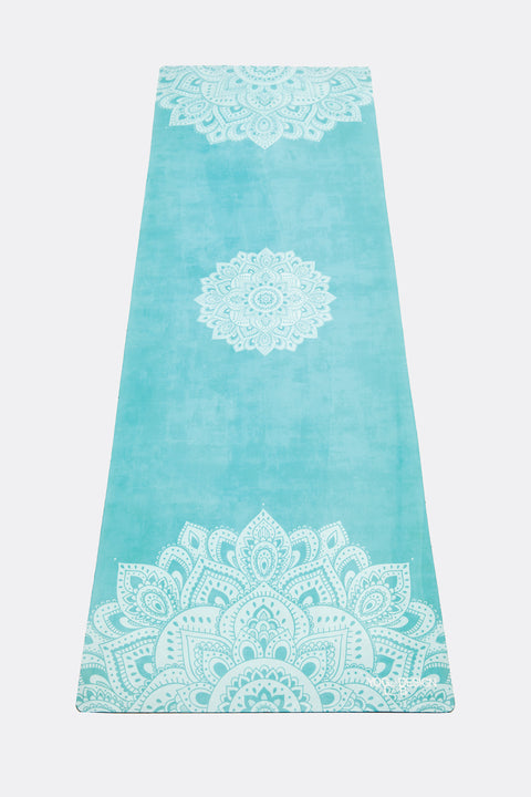 Combo Yoga Mat 3.5mm Mandala Turquoise